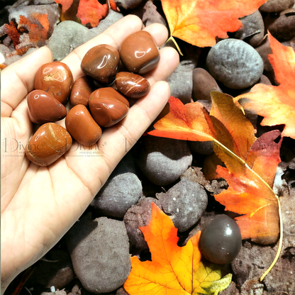 RED JASPER TUMBLE STONE