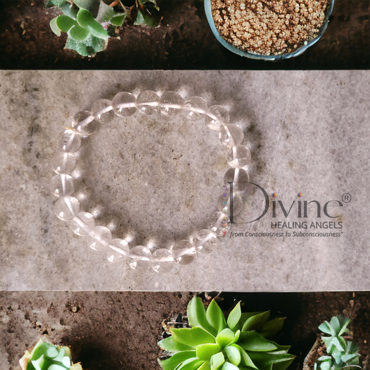 CLEAR QUARTZ BRACELET