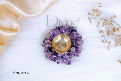 AMETHYST CLUSTER DIYA