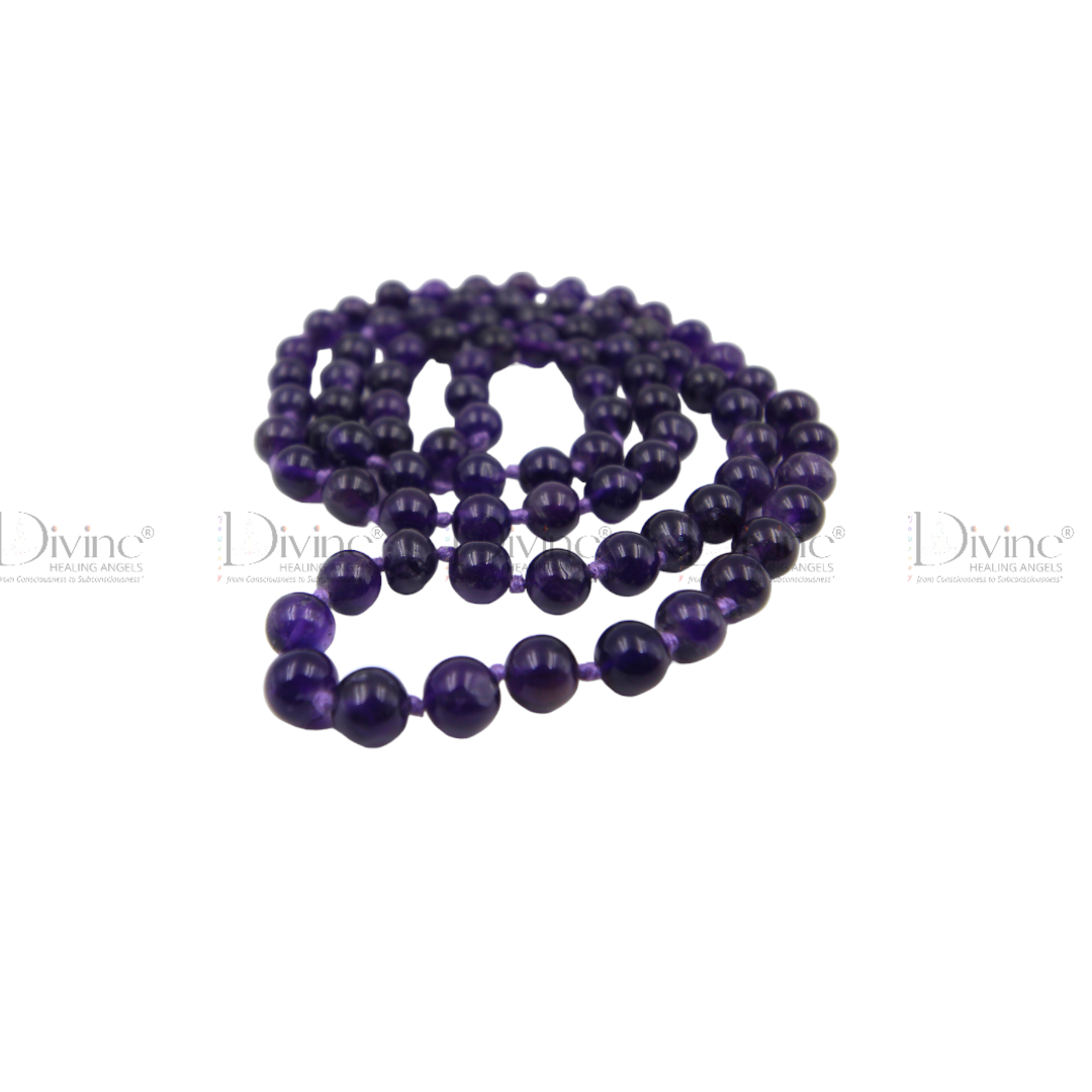 AMETHYST MALA 8mm