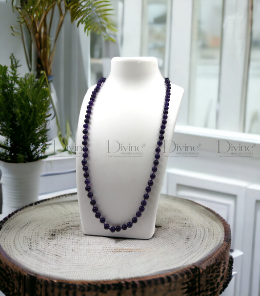 AMETHYST MALA 8mm