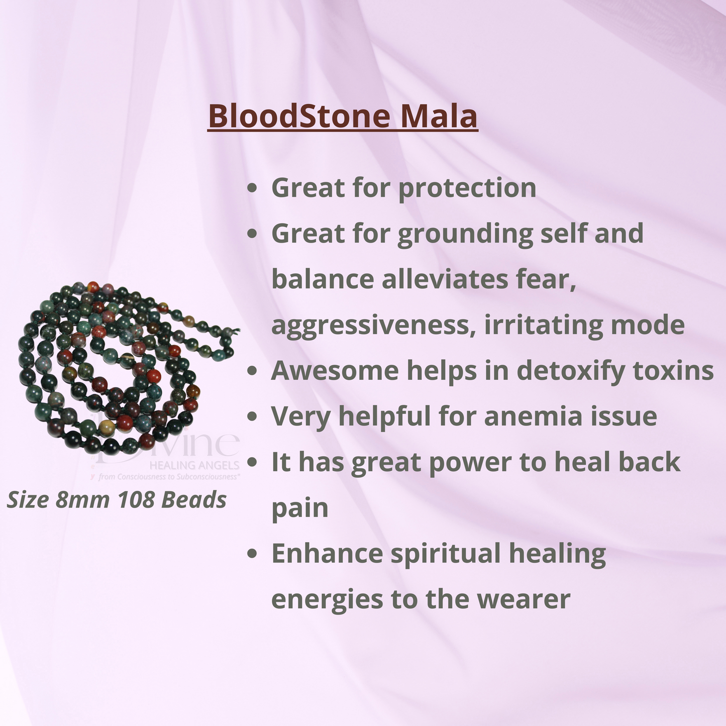 BLOODSTONE MALA