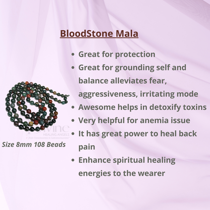 BLOODSTONE MALA