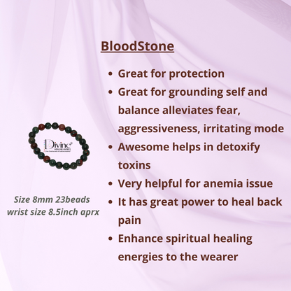 BLOODSTONE BRACELET