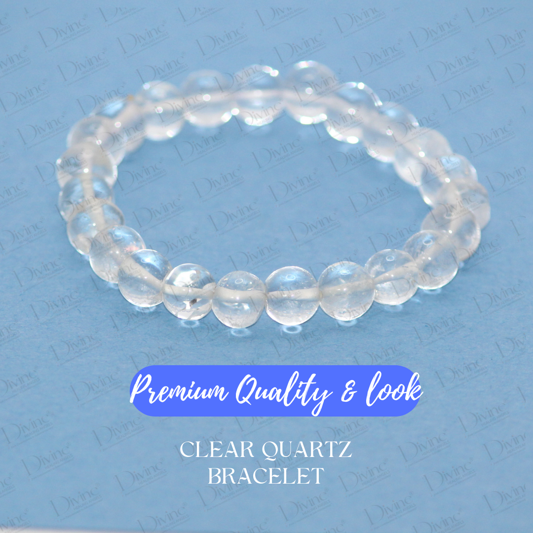 CLEAR QUARTZ BRACELET