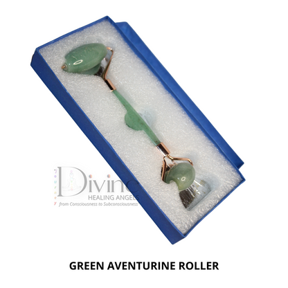 GREEN AVENTURINE ROLLER