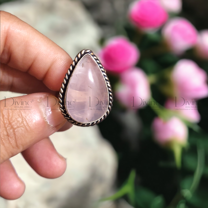 ROSE QUARTZ RING