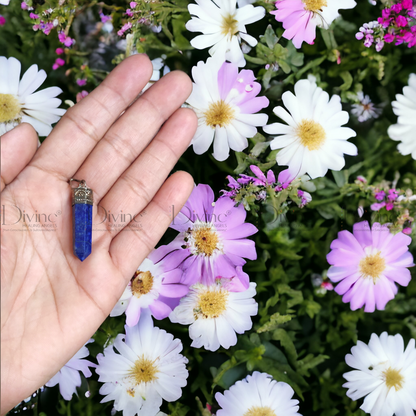 LAPIS LAPZULI PENCIL PENDANT