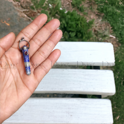 LAPIS LAZULI PENDANT-DOUBLE TERMINATED