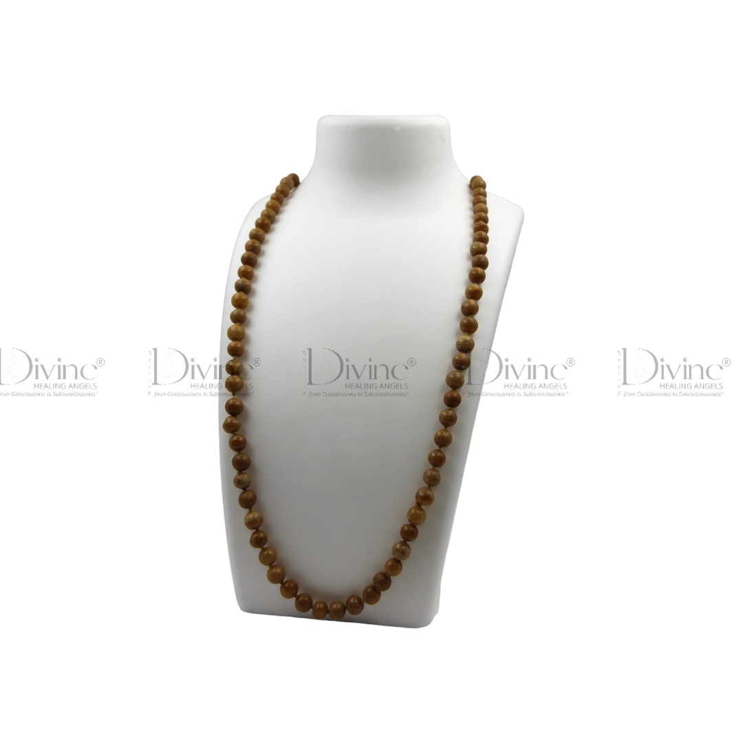 YELLOW JADE MALA