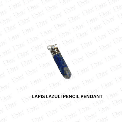 LAPIS LAPZULI PENCIL PENDANT