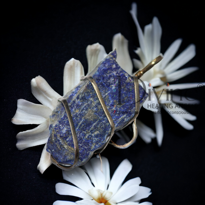 LAPIS LAZULI RAW PENDANT