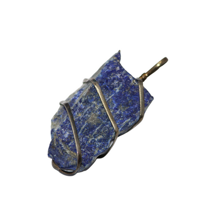 LAPIS LAZULI RAW PENDANT