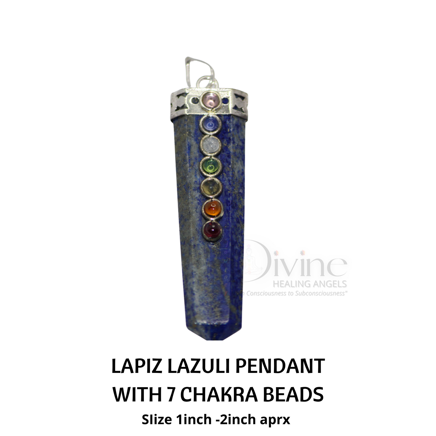 LAPIS LAZULI CHAKRA BEAD PENDANT