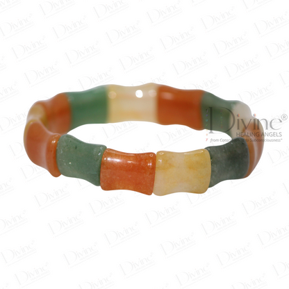 MULTI AGATE BRACELET-SHAPED