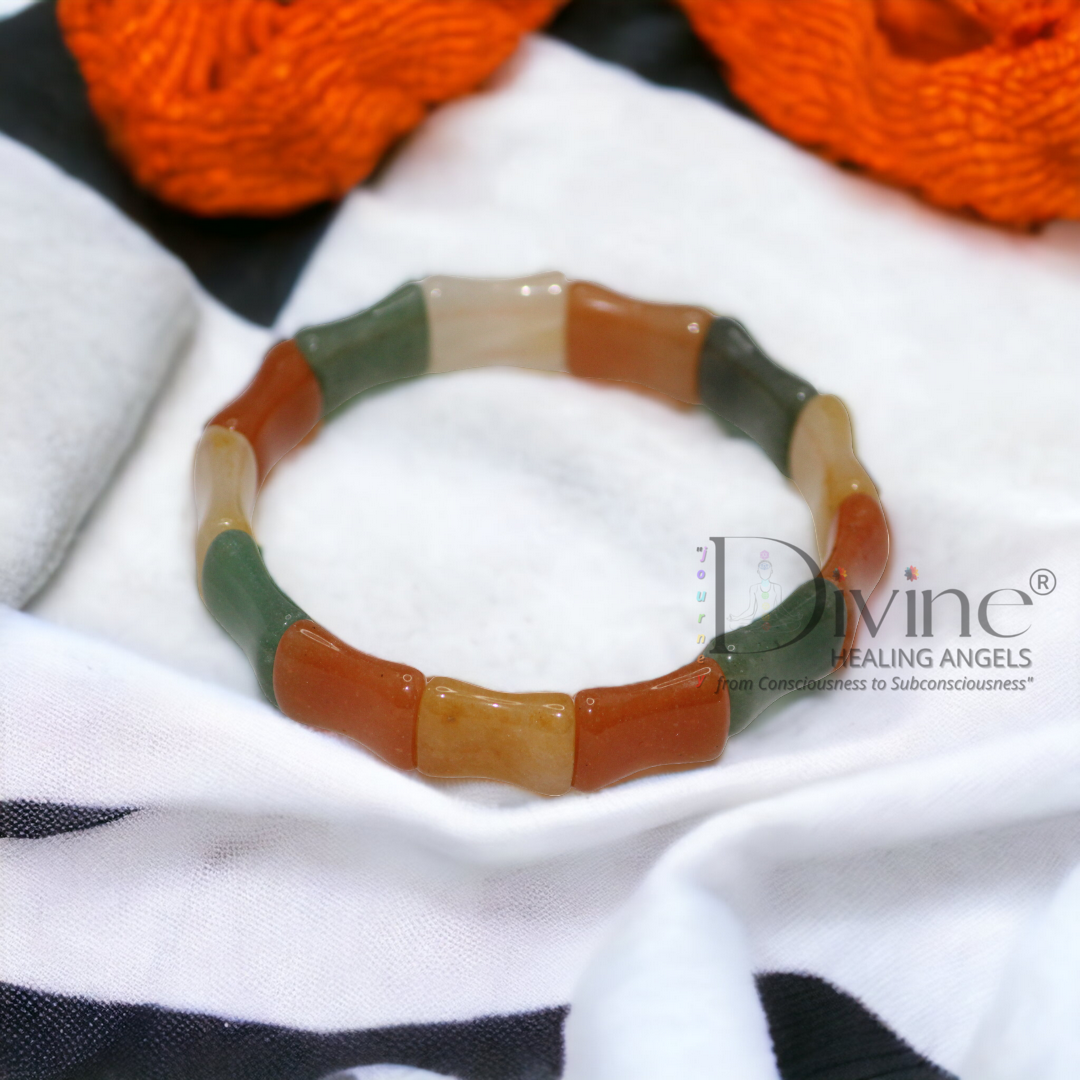 MULTI AGATE BRACELET-SHAPED