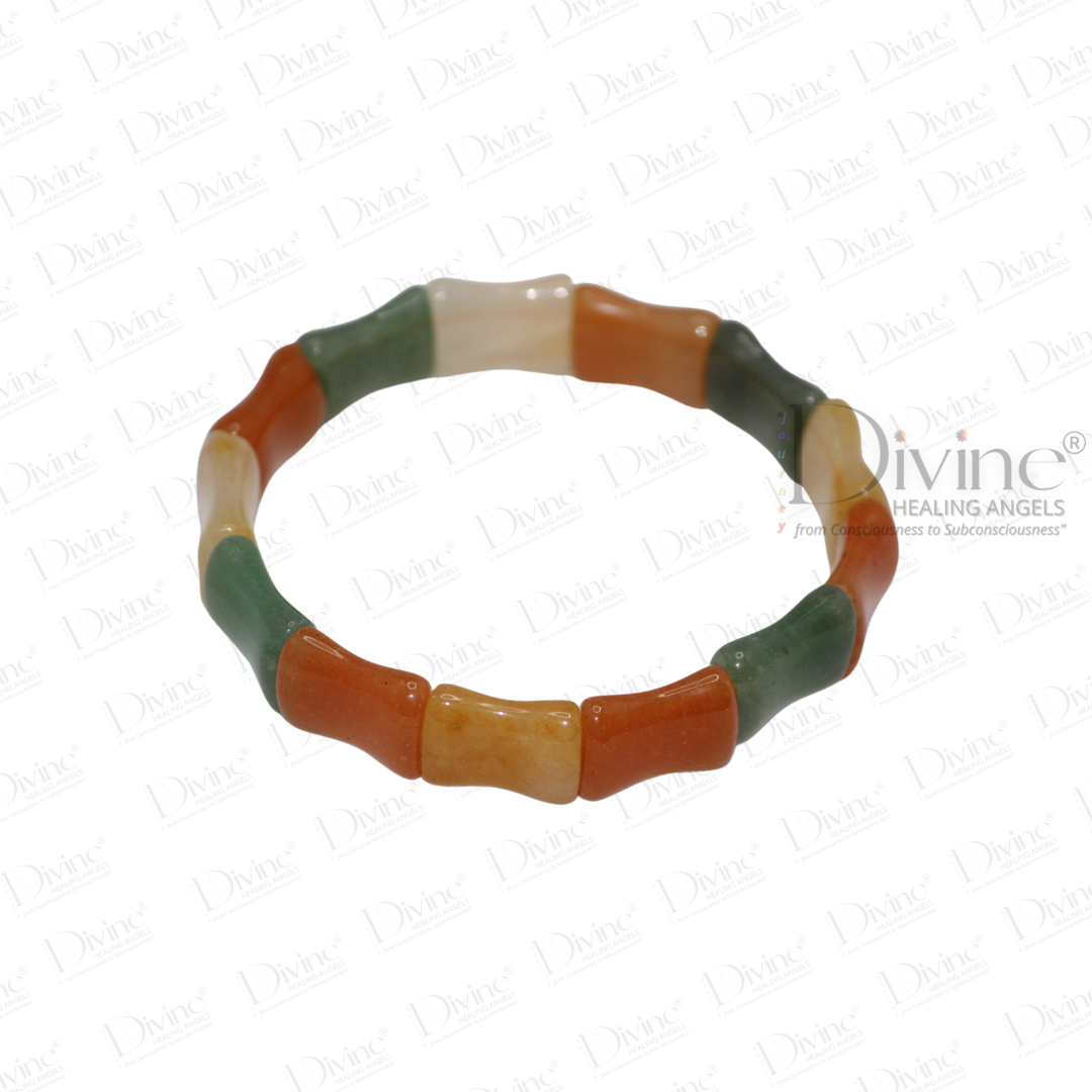 MULTI AGATE BRACELET-SHAPED