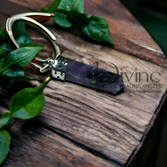 AMETHYST PENCIL PENDANT