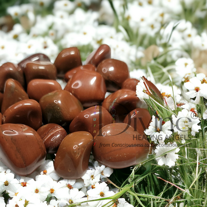 RED JASPER TUMBLE STONE