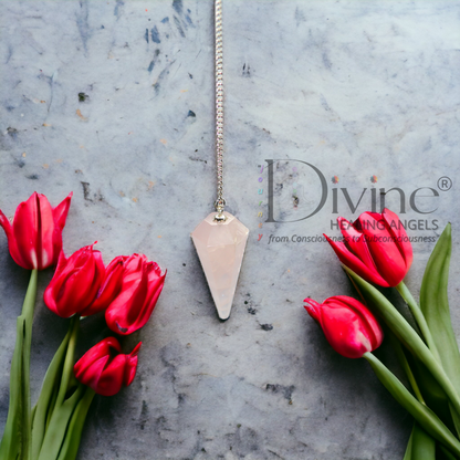 ROSE QUARTZ PENDULUM