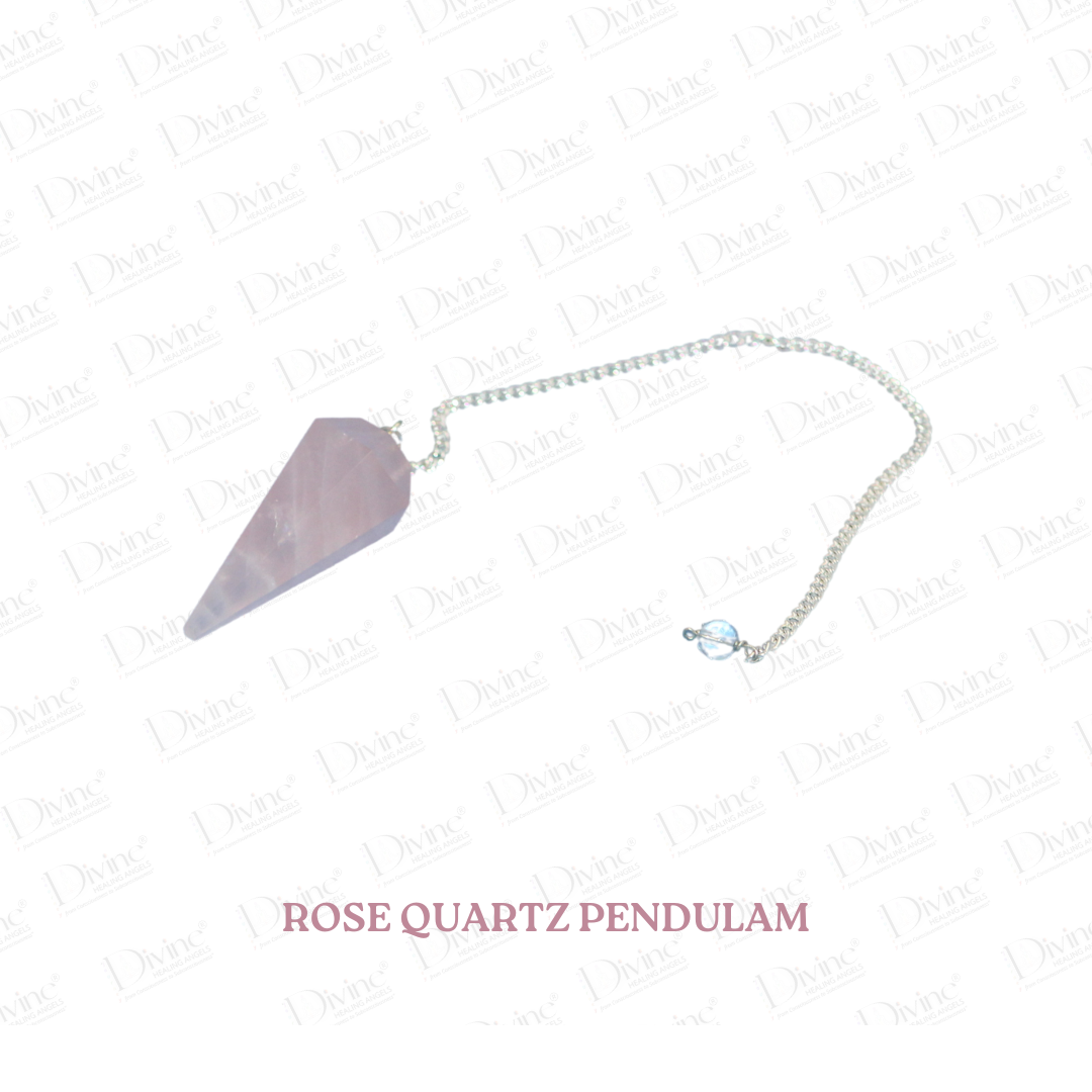 ROSE QUARTZ PENDULUM