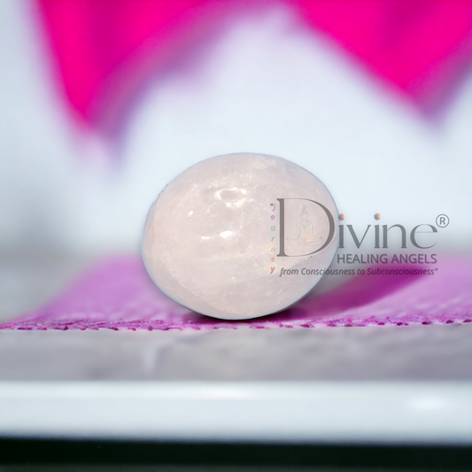 ROSE QUARTZ EGG BALL