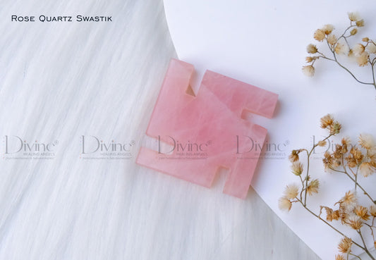 SWASTIK ROSE QUARTZ