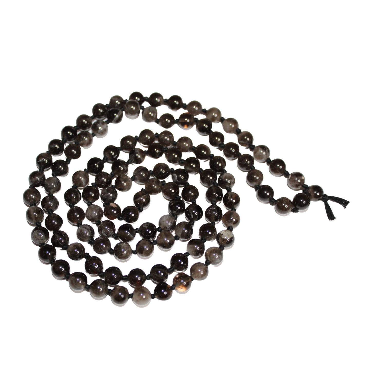 SMOKY QUARTZ MALA