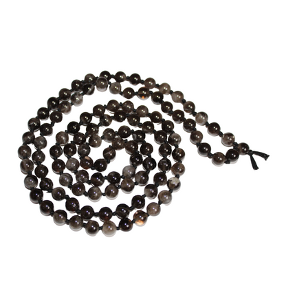 SMOKY QUARTZ MALA