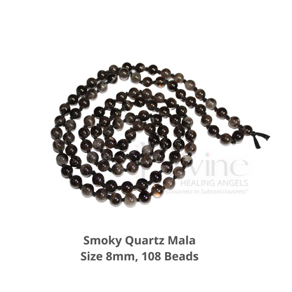 SMOKY QUARTZ MALA