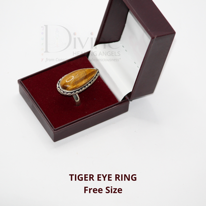 TIGER EYE RING