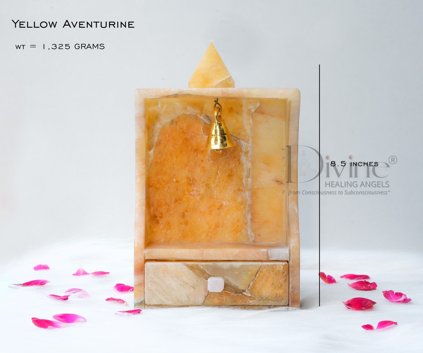 CRYSTAL TEMPLE YELLOW AVENTURINE