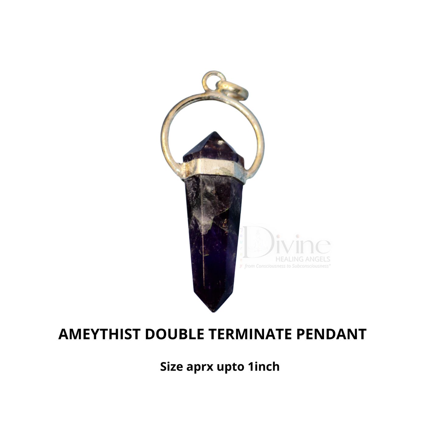 AMETHYST PENDANT-DOUBLE TERMINATED