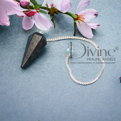 BLACK TOURMALINE PENDULUM