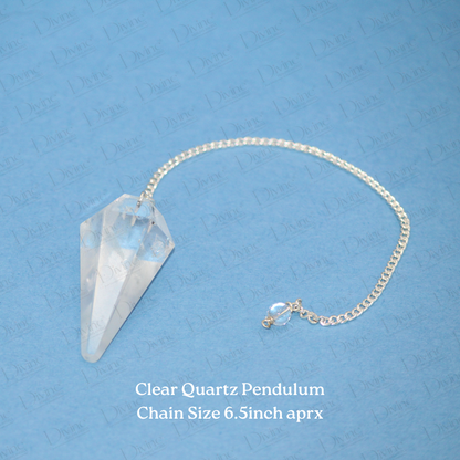 CLEAR QUARTZ PENDULUM