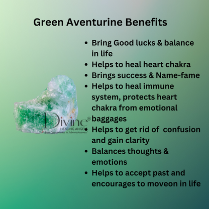 GREEN AVENTURINE RAW PENDANT