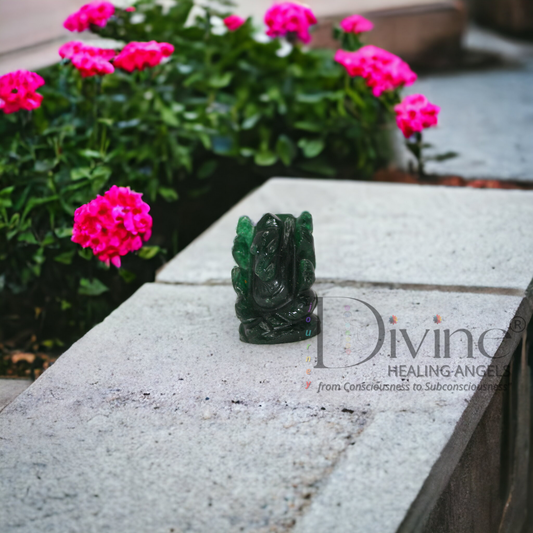 GREEN JADE GANESH JI