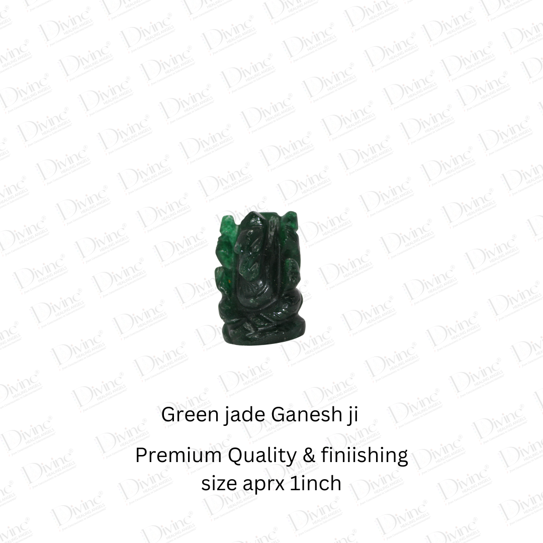 GREEN JADE GANESH JI