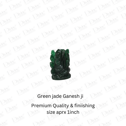 GREEN JADE GANESH JI