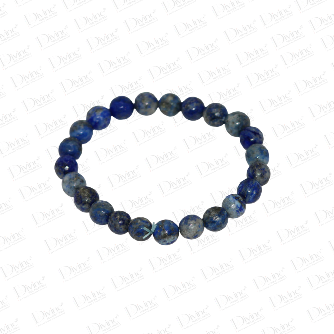 LAPIS LAZULI BRACELET-DIAMOND CUT