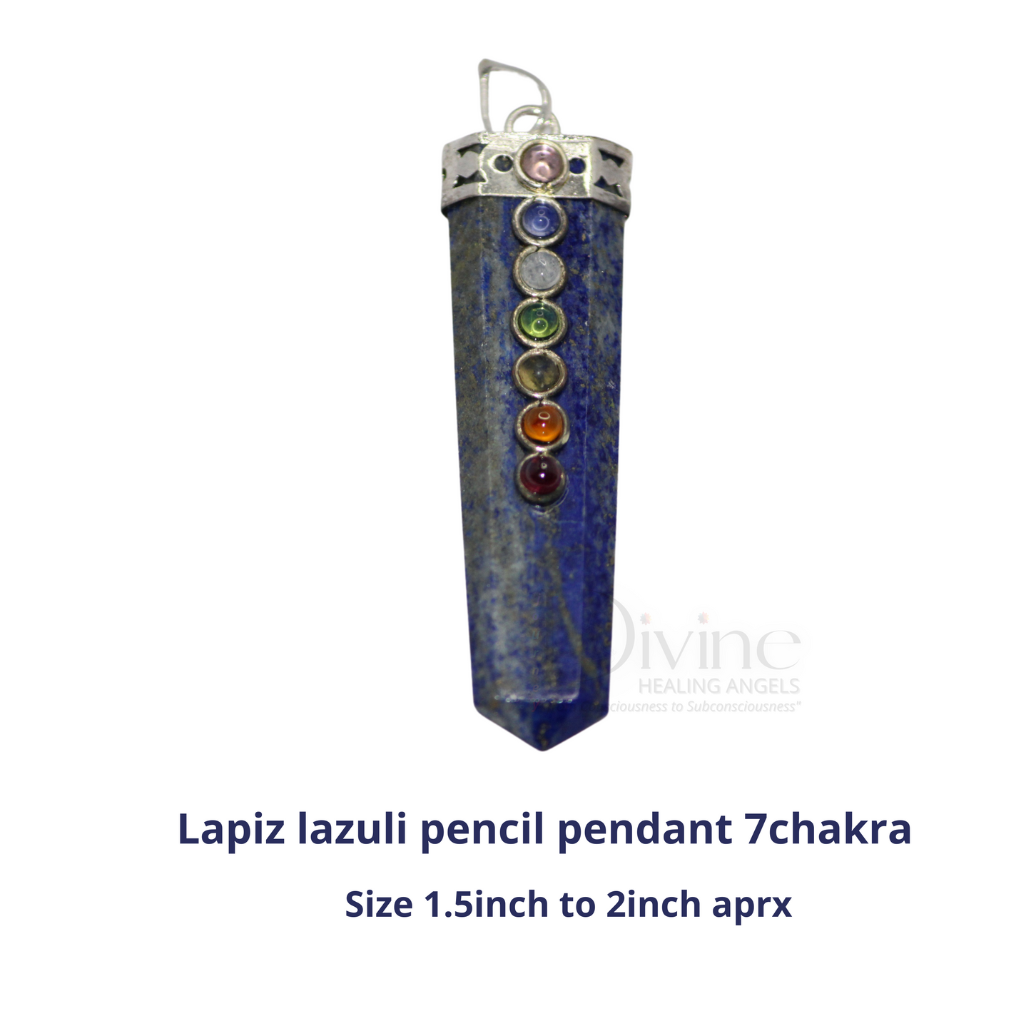 LAPIS LAZULI CHAKRA BEAD PENDANT