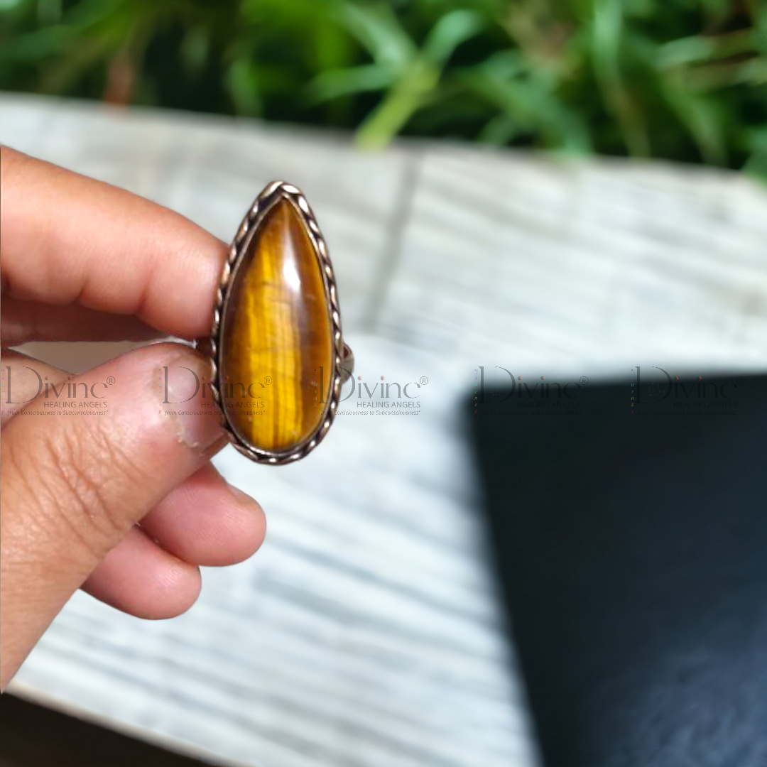 TIGER EYE RING