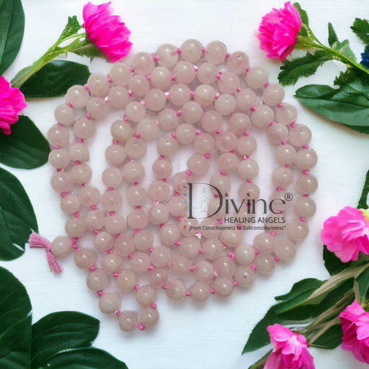 ROSE QUARTZ MALA