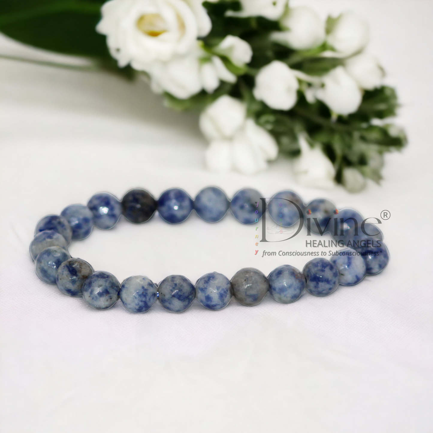 SODALITE BRACELET-DIAMOND CUT