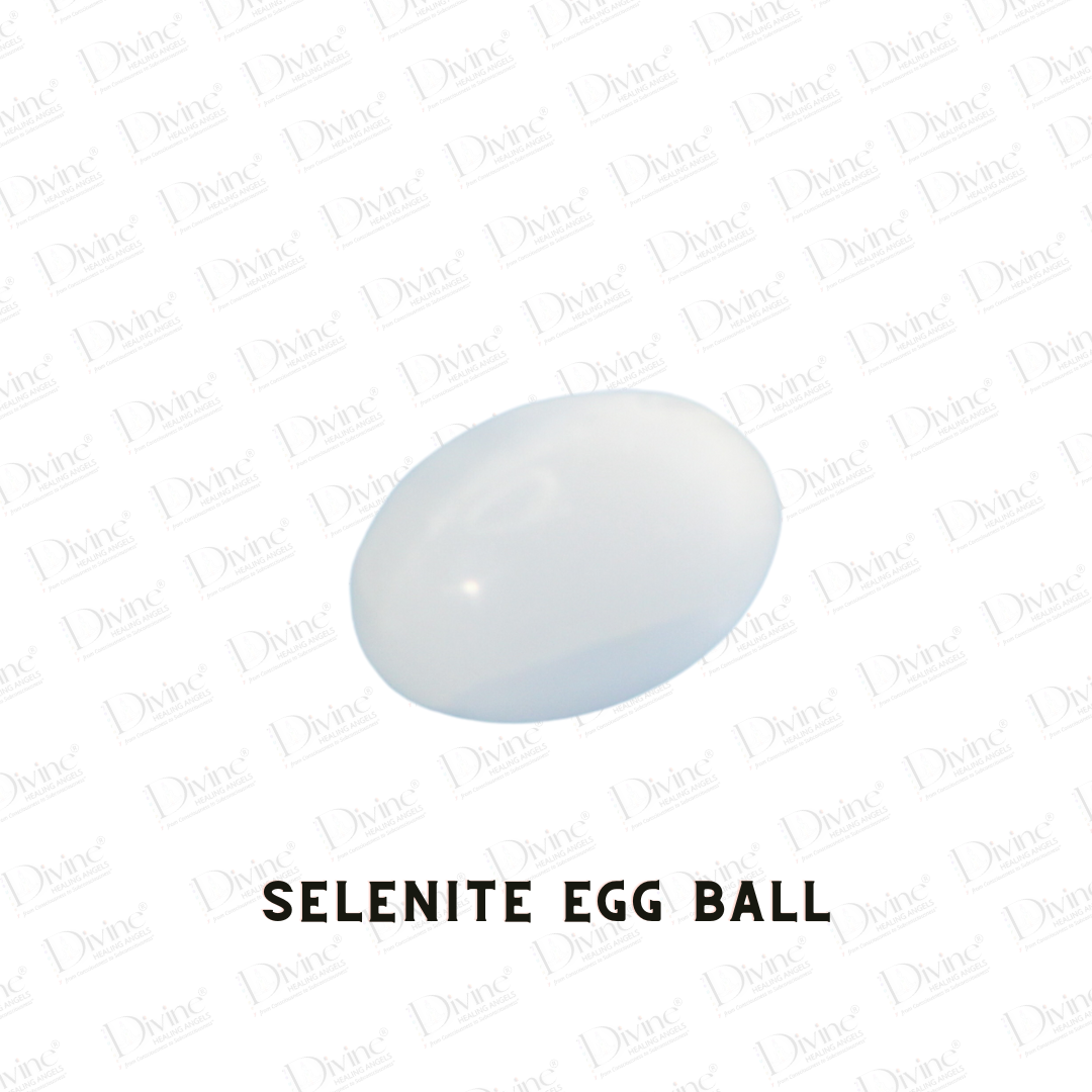 SELENITE EGG BALL