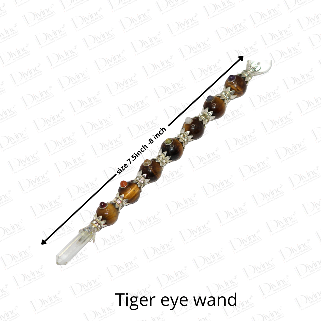 TIGER EYE HEALING WAND