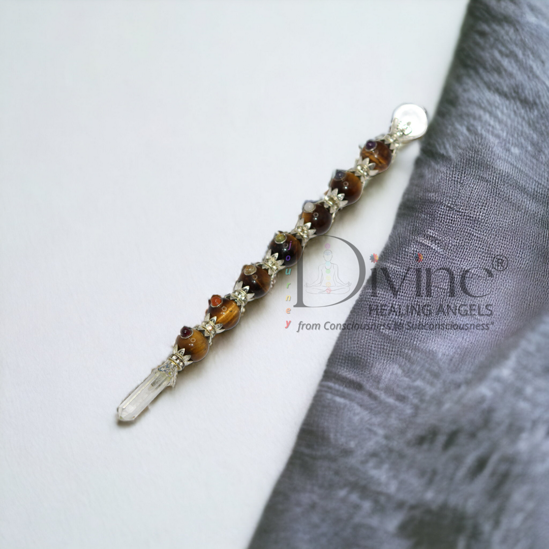 TIGER EYE HEALING WAND